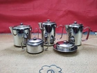 Jogo de chá inox