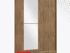 Guarda Roupa 2 Portas 2 Gavetas e Espelho Super Lindo Fazemos Entrega