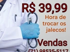 Jaleco em Oxford - Saúde / Estética / Beleza