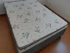 Cama de casal com colchão conjugado