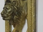 Escultura Leão da tribo de Judá de Gesso com pó de mármore