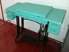 Aparador vintage em madeira laqueado Tiffany