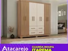 Guarda Roupa Casal Entrega e Montagem Grátis
