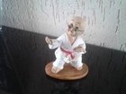 Kung Fu Estatua Miniatura Decorativa