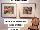 Gravuras assinadas Di Cavalcanti - l