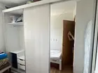 Armário de correr com espelho - Branco