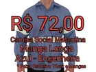 Camisa Mescla Engenharia - Com Faixa Refletiva