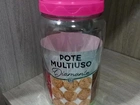 NOVO! Pote de plástico Multiuso Diamante 2, 5 litros
