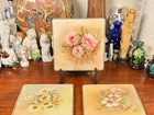 Conjunto com 3 descansos de panela.