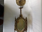 Lustre antigo de bronze (1 soquete)