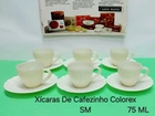 Jogo De 06 Xícaras De Cafezinho Colorex