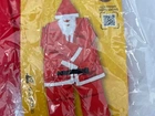 Fantasia Papai Noel - Adulto em cetim acompanha Barba