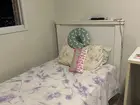 Cama de solteiro e colchão