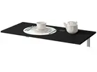 Mesa dobrável de parede suspensa 120 x 45cm
