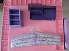 Itens lilás/roxo para decoração