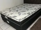 Cama box casal tamanho padrão