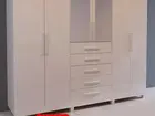 Guarda Roupa 100% MDF 6 Portas 5 Gavetas c/ espelho Direto da Fabrica Fazemos Entrega