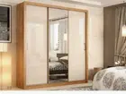 guarda roupa residence portas de correr com espelho