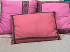 Almofadas rosa pink