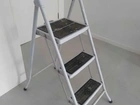 Escada dobrável SPL em Aço Branco 115 cm x 35 cm x 70 cm
