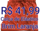Calça de Brim Operacional - Laranja