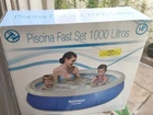 Piscina inflável 1000l
