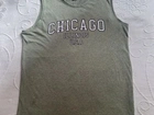 Camiseta regata Tamanho P Verde musgo