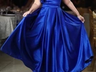 Vestido de festa azul