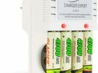 Kit Carregador + 4 Pilhas Aa 4800mah Recarregável - 1074