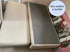 Base Box e Cama Auxiliar Solteiro Molas ensacadas ITAFLEX