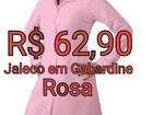 Jaleco Rosa em Gabardine