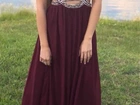 Vestido Formatura - Vinho