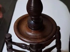 Cabideiro de mesa antigo raridade