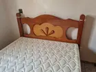 Cama de casal com colchão