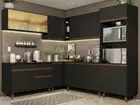 Armário de Cozinha Completa de Canto