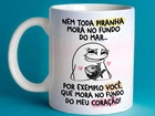 Canecas personalizadas.