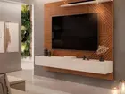 Painel ripado para Tv até 65 polegadas.