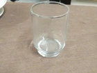 Conjunto de 4 Copos em Vidro Transparente 10 cm x 7 cm x 7 cm