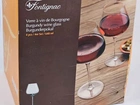 Kit 4 Taças de vinho em cristal nunca usado