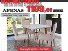 MESA DUBAI 4 CADEIRAS