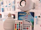 Caixa de Sim Lâmpada Musical com bluetooth e controle remoto