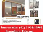 Guarda Roupa Diamond 3 Portas com espelho