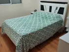 Cama de casal e colchão