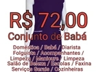 Uniforme de Babá - Diarista - Acompanhante - Cuidadora
