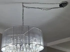 Lustre pendente com cúpula