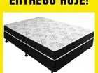 Cama Casal Box 138x188cm - Entregamos em 24hs