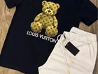 Conjunto Camiseta e Bermuda Louis Vuitton - Urso