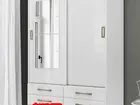 Guarda Roupa 2 Portas 6 Gavetas com espelho Super Lindo Fazemos Entrega