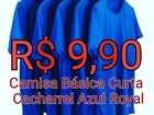 Camisa Básica Manga Curta - Cacharrel AZUL ROYAL