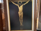 Quadro religioso antigo - Jesus Cristo